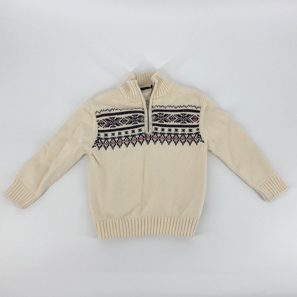 Calvin Klein 3T Boys Sweater Fair Isle/ Nordic